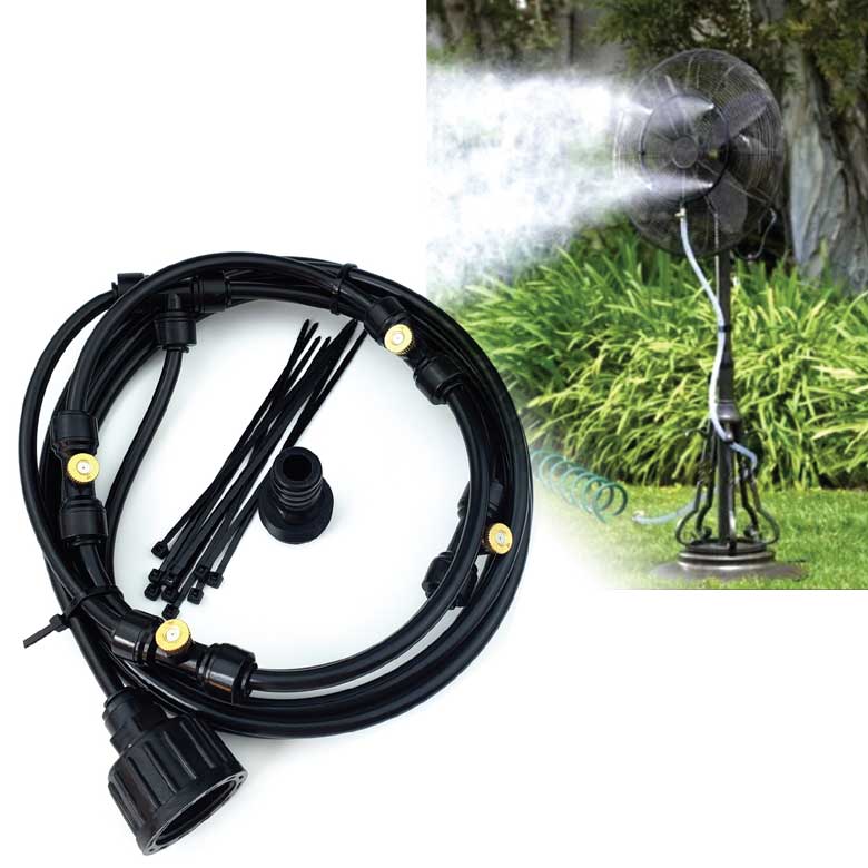 Outdoor Fan Misting Kit