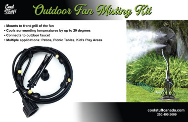 Outdoor Misting Fan